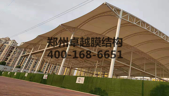鄭州電力學院膜結構遮陽棚
